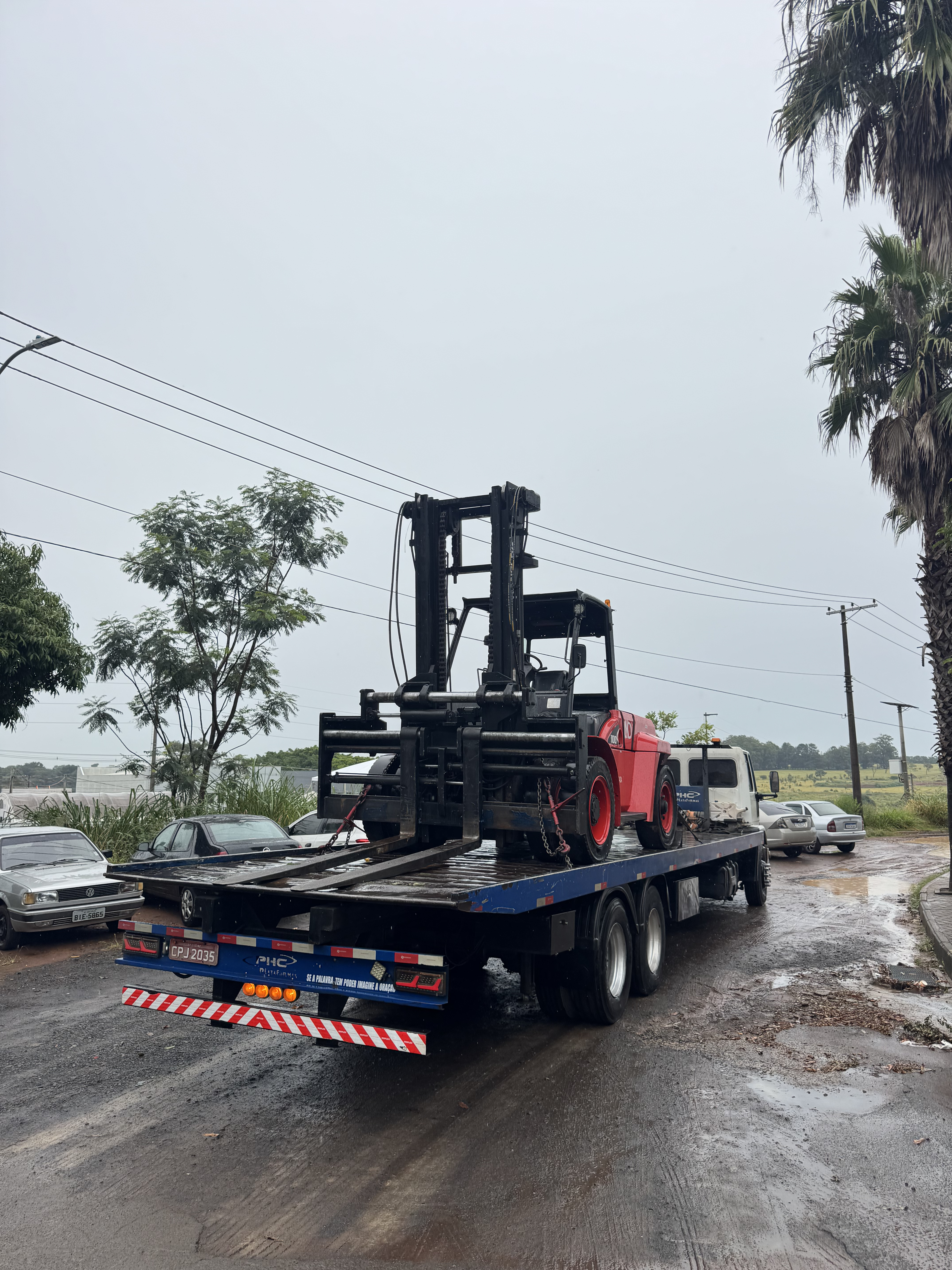 Transporte de Empilhadeira